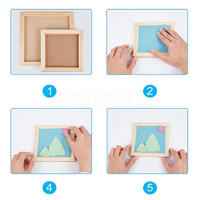 DIY Clay Picture Frame DIY-NB0003-51-1