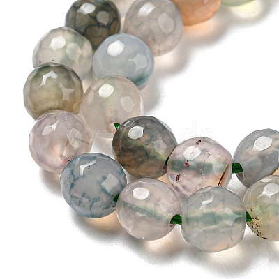 Natural Agate Beads Strands G-C082-A01-08-1