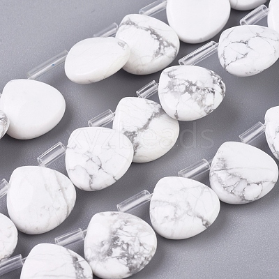 Synthetic Howlite Beads Strands G-G821-14A-1