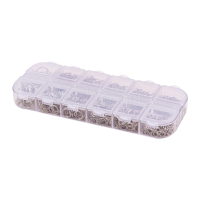 1 Box Iron Open Jump Rings IFIN-X0005-P-NF-B-1