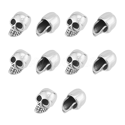 10Pcs 316 Surgical Stainless Steel Beads STAS-UN0042-42-1