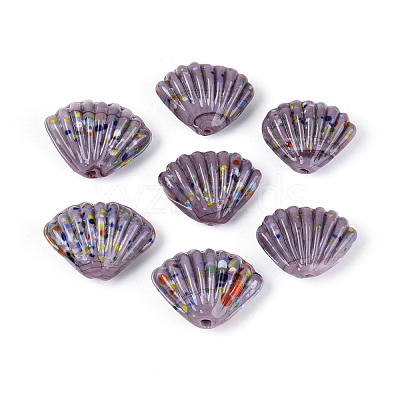 Handmade Lampwork Beads Strands LAMP-T026-03E-1