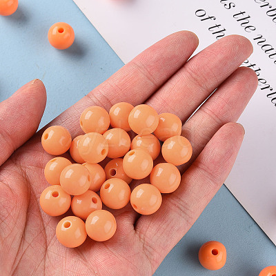 Opaque Acrylic Beads X-MACR-S370-C12mm-A11-1
