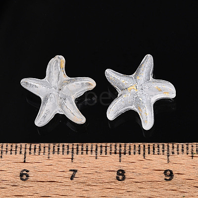 Frosted Glass Beads FGLA-T005-01L-1