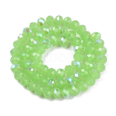 Electroplate Glass Beads Strands EGLA-A044-J8mm-L08-1