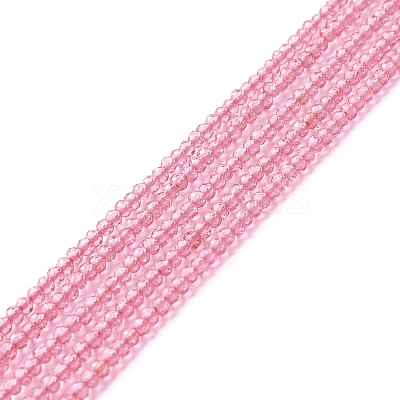 Transparent Glass Beads Strands GLAA-C019-01A-19-1