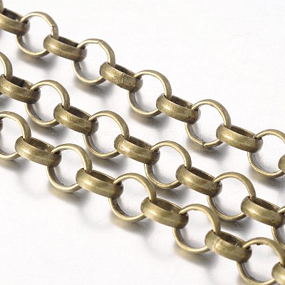 Iron Rolo Chains CHT105Y-AB-1