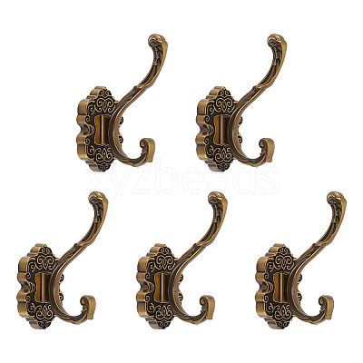 Alloy Wall Hook Hangers AJEW-WH0270-980-1