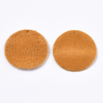 Flocky Alloy Pendants X-PALLOY-S134-002A-1