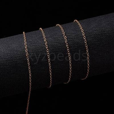 Brass Cable Chains CHC-S003-11G-1