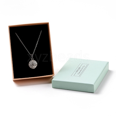 Jewellery Especially For You Cardboard Pendant Necklace & Ring Boxes CBOX-L008-007A-02-1