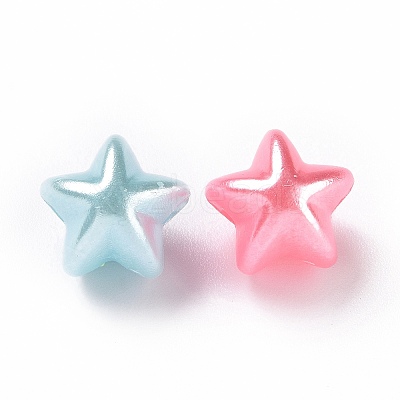 Imitation Pearl Acrylic Beads OACR-E013-13-1