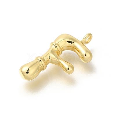 Rack Plating Brass Pendants KK-I722-08G-F-1