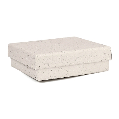 Square Paper Jewelry Storage Boxes with Sponge Inside CON-I013-01D-1