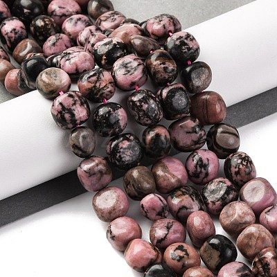 Natural Rhodonite Beads Strands G-G146-A07-02-1