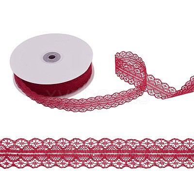 Polyester Lace Ribbon OCOR-TAC0025-008B-1