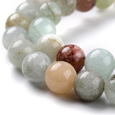 Natural White Jade Beads X-G-G766-C-26-1
