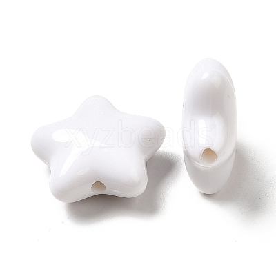 Opaque Acrylic Beads MACR-J123-01-1