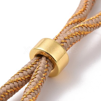 Nylon Cord Silder Bracelets MAK-C003-03G-1