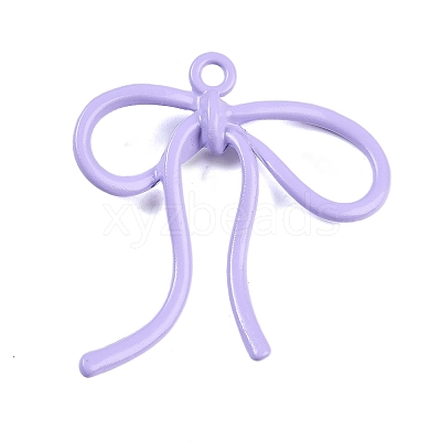Baking Paint Alloy Pendants FIND-G080-02F-1