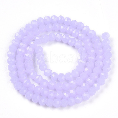 Glass Beads Strands EGLA-A044-J4mm-D11-1
