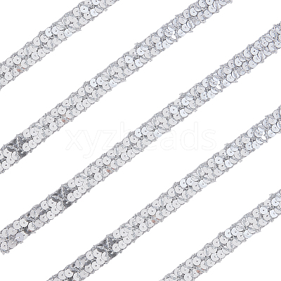 Plastic & Polyester Paillette Beads OCOR-WH20016-04I-1