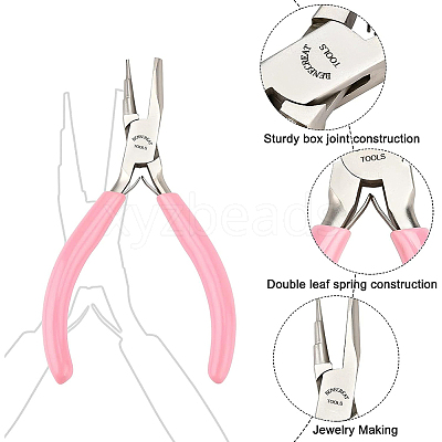1Pc 45 Carbon Steel Pliers PT-BC0001-55-1