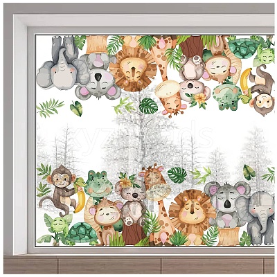 PVC Window Static Stickers AJEW-WH0385-0086-1