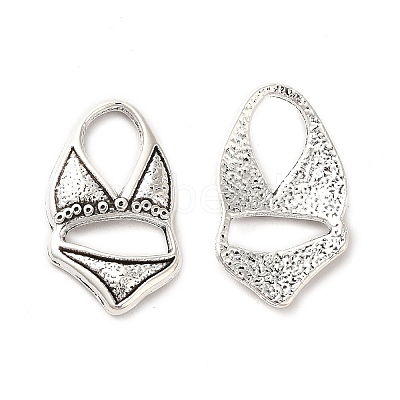 Tibetan Style Alloy Pendants TIBE-B001-22AS-1