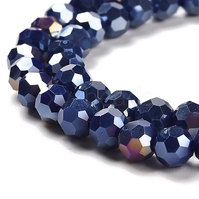 Opaque Glass Beads Stands EGLA-A035-P6mm-B09-1