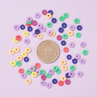 Handmade Polymer Clay Beads CLAY-YW0001-24-1