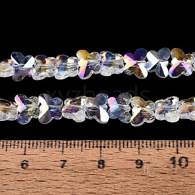 Electroplate Glass Beads Strands EGLA-Q135-04A-A09-1