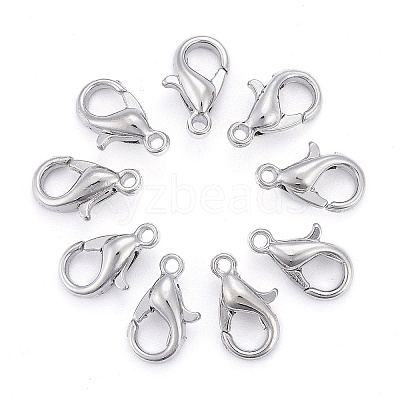 Zinc Alloy Lobster Claw Clasps E103-1