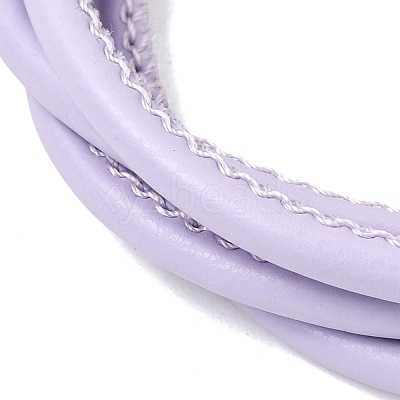 Microfiber Leather Multi-strand Cord Bracelets Makings FB-CBA983F-01P-07-1