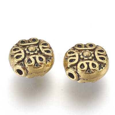 Tibetan Style Alloy Beads GLF0737Y-1