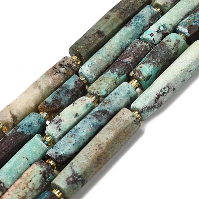 Natural Chrysocolla Beads Strands G-D353-A06-1