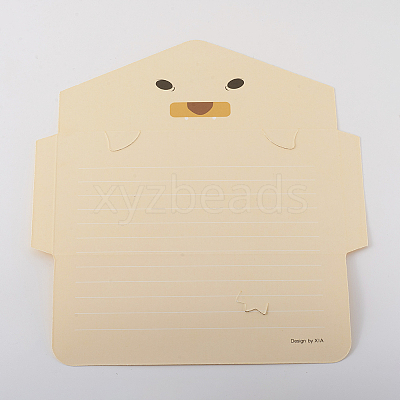 Animal Cartoon Greeting Cards DIY-WH0161-08-1