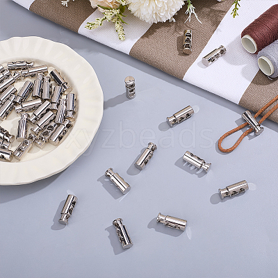 Alloy Cord Locks FIND-WH0367-98P-1