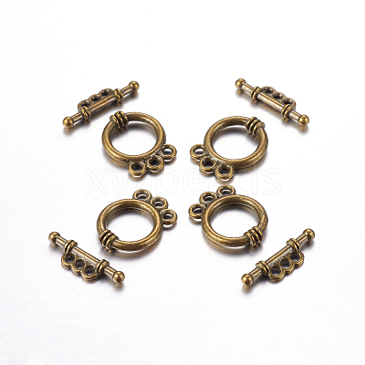 Tibetan Style Alloy Toggle Clasps LS-K0P3A071-1
