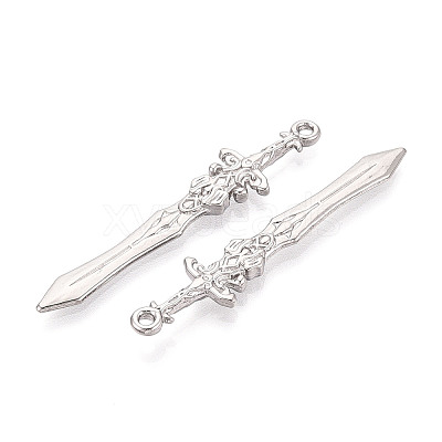 304 Stainless Steel Pendants STAS-N114-59P-1