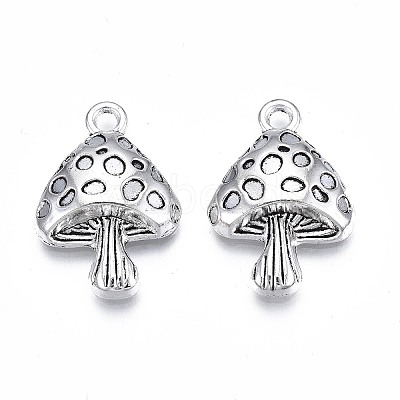 Tibetan Style Alloy Pendants TIBE-T010-40AS-1-1