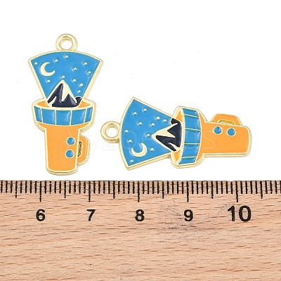 Alloy Enamel Pendants AL-CBA6AEB-11G-01-1