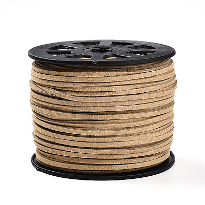Eco-Friendly Faux Suede Cord LW-R007-3.0mm-1122-1