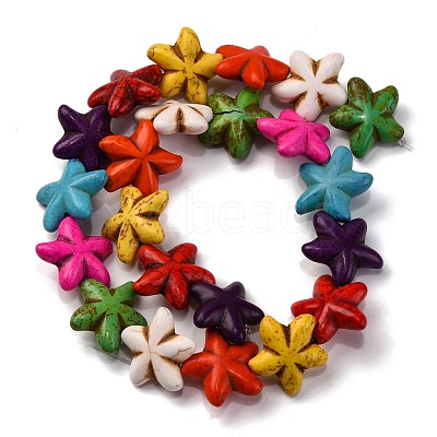 Synthetic Turquoise Beads Strands G-C147-20-1
