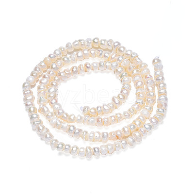 Natural Cultured Freshwater Pearl Beads Strand PEAR-N015-03B-1