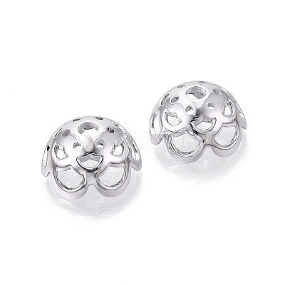 UV Plated ABS Bead Caps OACR-D316-04B-12-1