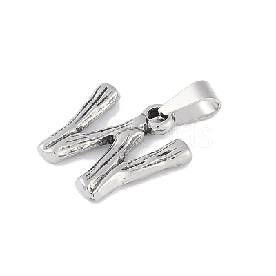 Non-Tarnish 304 Stainless Steel Pendants STAS-F235-01P-W-1