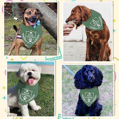 Cotton Dog's Kerchief AJEW-WH0503-014-1