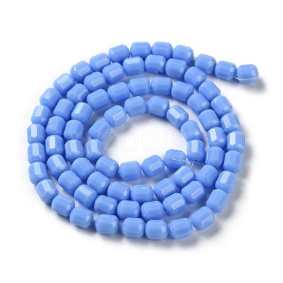 Opaque Glass Beads Strands GLAA-G112-03B-1