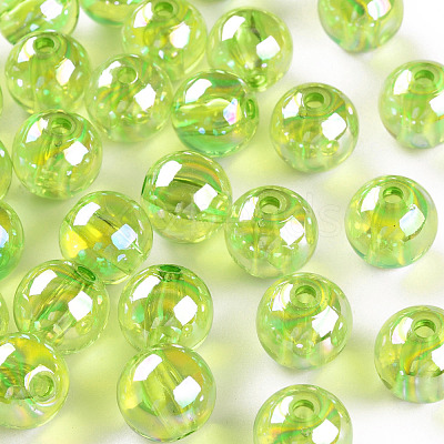 Transparent Acrylic Beads X-MACR-S370-B12mm-729-1